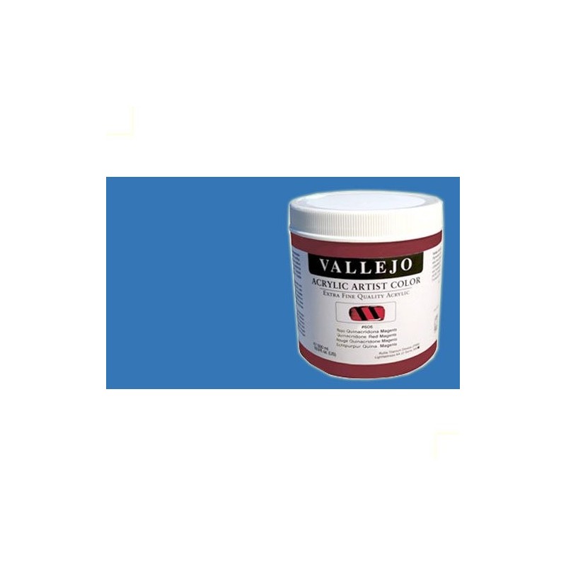 Material Bellas Artes - Pintura - Acrílico Vallejo Artist color azul cobalto cerúleo (500 ml) | totenart.com