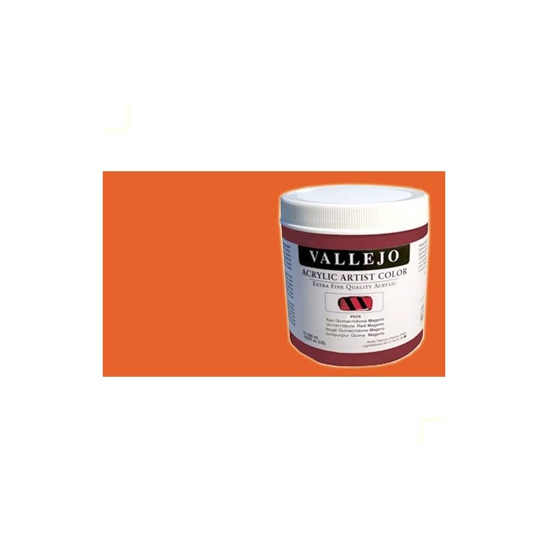 Material Bellas Artes - Pintura - Acrílico Vallejo Artist color cadmio naranja (500 ml) | totenart.com