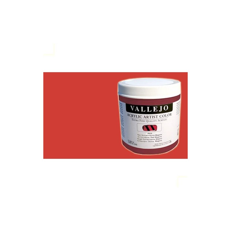 Material Bellas Artes - Pintura - Acrílico Vallejo Artist color cadmio rojo medio (500 ml) | totenart.com