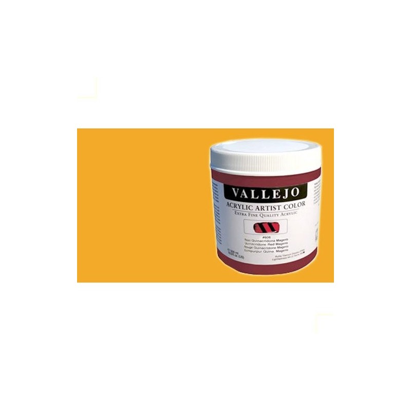 Material Bellas Artes - Pintura - Acrílico Vallejo Artist color naranja transparente (500 ml) | totenart.com
