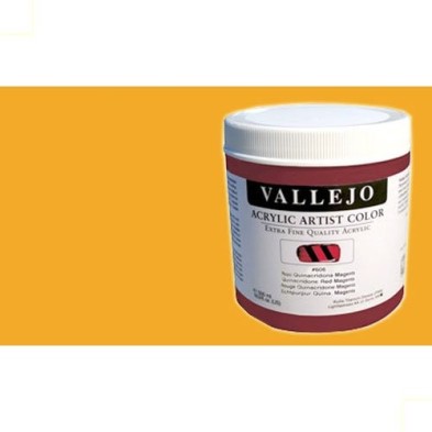 Material Bellas Artes - Pintura - Acrílico Vallejo Artist color naranja transparente (500 ml) | totenart.com