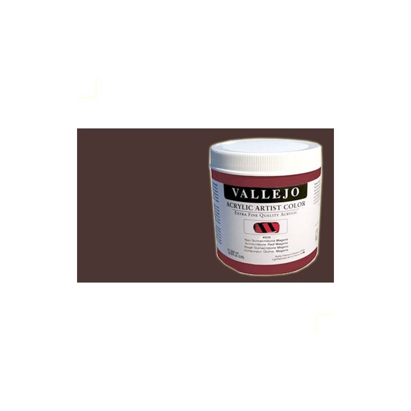 Material Bellas Artes - Pintura - Acrílico Vallejo Artist color pardo Van Dyck (500 ml) | totenart.com