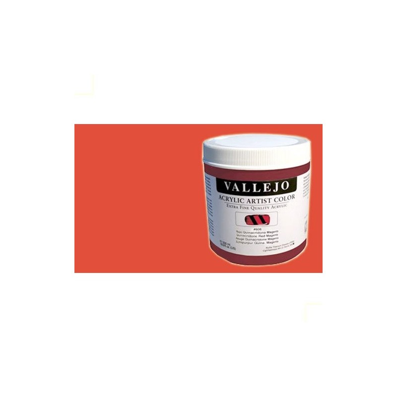 Material Bellas Artes - Pintura - Acrílico Vallejo Artist color rojo cadmio claro (500 ml) | totenart.com
