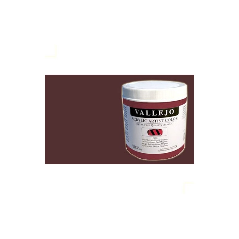 Material Bellas Artes - Pintura - Acrílico Vallejo Artist color tierra rosa oscura (500 ml) | totenart.com
