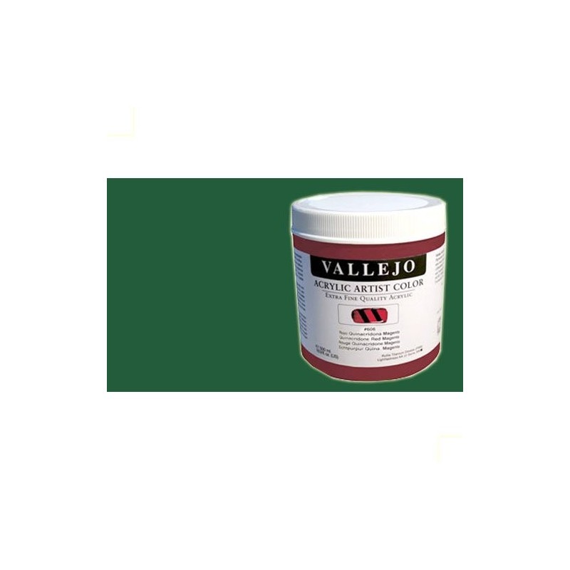 Material Bellas Artes - Pintura - Acrílico Vallejo Artist color verde ftalocianina (500 ml) | totenart.com