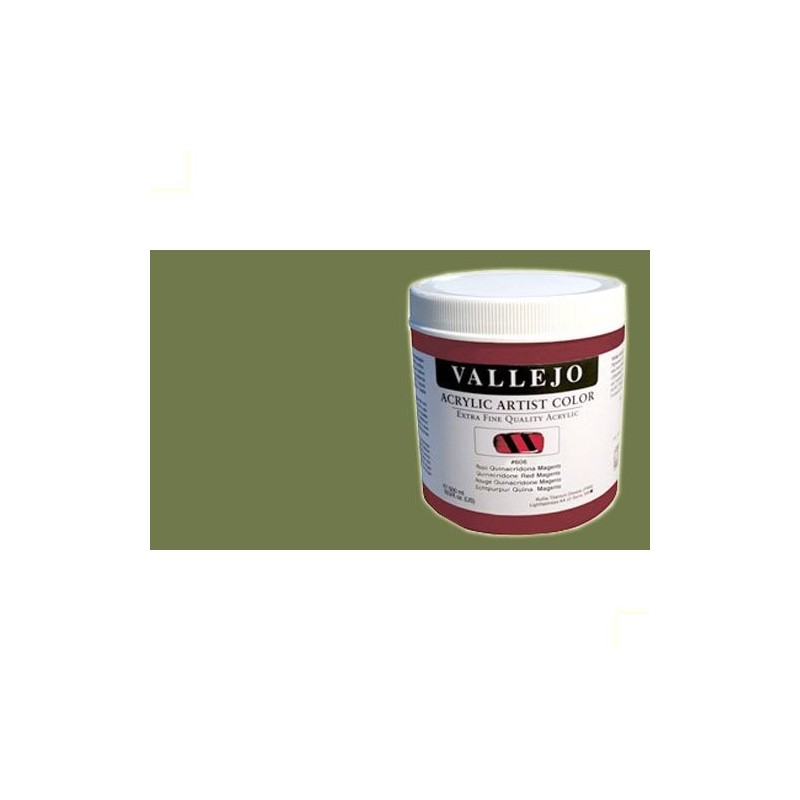 Material Bellas Artes - Pintura - Acrílico Vallejo Artist color verde óxido de cromo (500 ml) | totenart.com