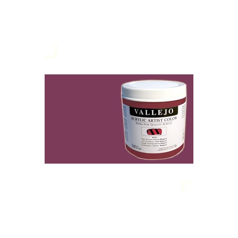 Material Bellas Artes - Pintura - Acrílico Vallejo Artist color violeta de quinacridona (500 ml) | totenart.com