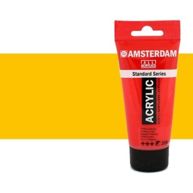Material Bellas Artes - Pintura - Acrílico Amsterdam color amarillo azo medio (250 ml) | totenart.com