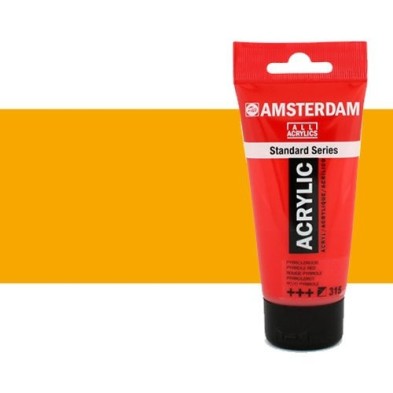 Material Bellas Artes - Pintura - Acrílico Amsterdam color amarillo azo oscuro (250 ml) | totenart.com