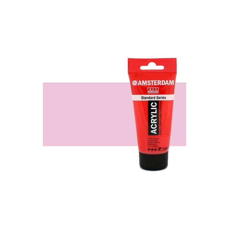 Material Bellas Artes - Pintura - Acrílico Amsterdam color rosa reflex (120 ml) | totenart.com