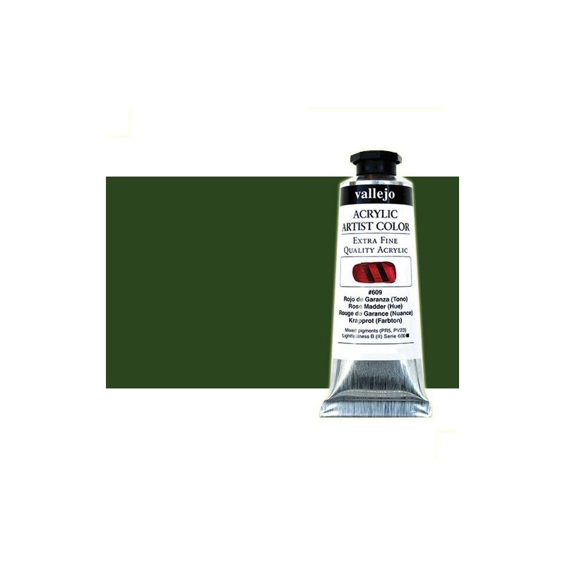 Material Bellas Artes - Pintura - Acrílico Vallejo Artist color verde vejiga (60 ml) | totenart.com