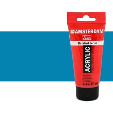 Material Bellas Artes - Pintura - Acrílico Amsterdam color azul brillante (250 ml) | totenart.com