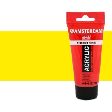 Material Bellas Artes - Pintura - Acrílico Amsterdam color amarillo primario (250 ml) | totenart.com