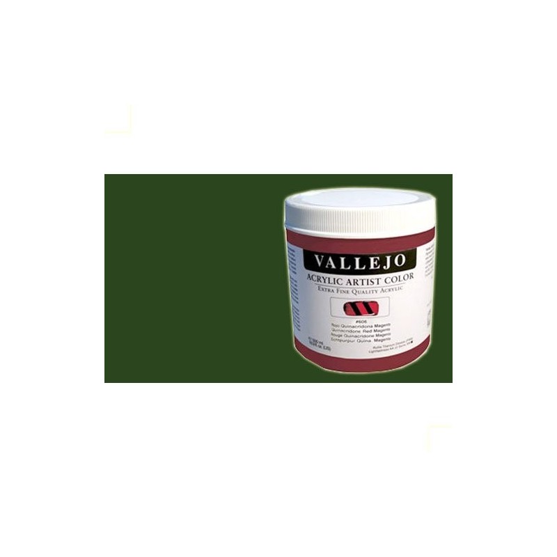 Material Bellas Artes - Pintura - Acrílico Vallejo Artist color verde vejiga (500 ml) | totenart.com