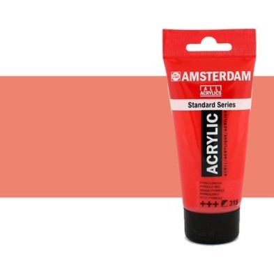 Material Bellas Artes - Pintura - Acrílico Amsterdam color amarillo Nápoles rojo (250 ml) | totenart.com