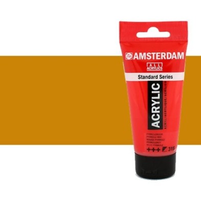 Material Bellas Artes - Pintura - Acrílico Amsterdam color ocre oro (250 ml) | totenart.com