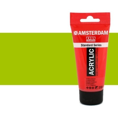 Material Bellas Artes - Pintura - Acrílico Amsterdam color amarillo verdoso (250 ml) | totenart.com