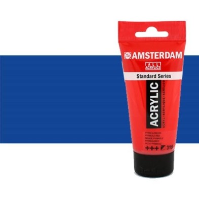 Material Bellas Artes - Pintura - Acrílico Amsterdam color azul ultramar (250 ml) | totenart.com