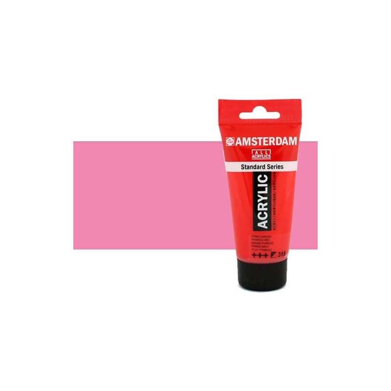 Material Bellas Artes - Pintura - Acrílico Amsterdam color rosa quinacridona claro (250 ml) | totenart.com