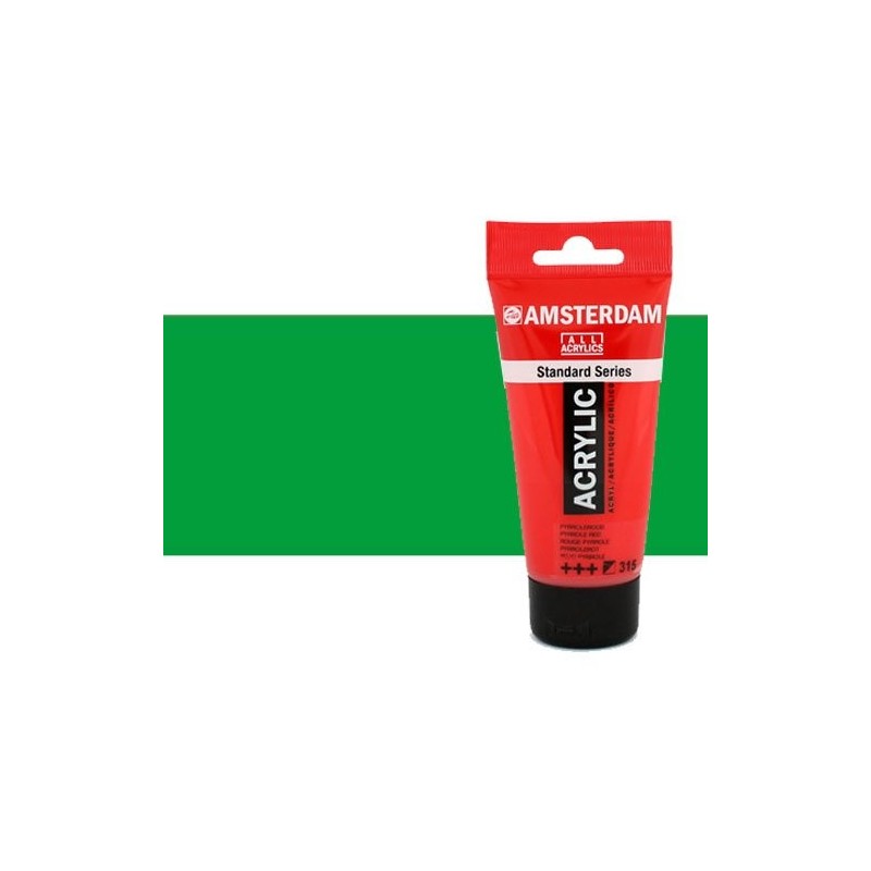 Material Bellas Artes - Pintura - Acrílico Amsterdam color verde brillante (250 ml) | totenart.com