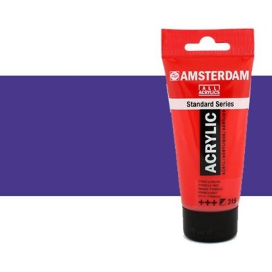 Material Bellas Artes - Pintura - Acrílico Amsterdam color azul ultramar violeta (250 ml) | totenart.com