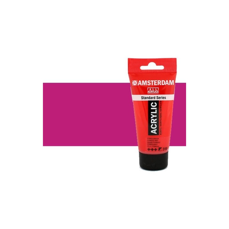Material Bellas Artes - Pintura - Acrílico Amsterdam color violeta rojo permanente claro (250 ml) | totenart.com