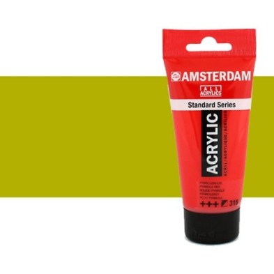 Material Bellas Artes - Pintura - Acrílico Amsterdam color verde oliva claro (250 ml) | totenart.com