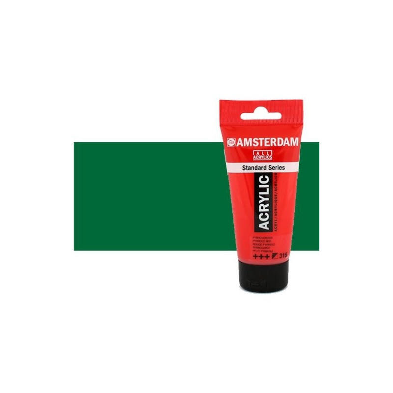 Material Bellas Artes - Pintura - Acrílico Amsterdam color verde permanente oscuro (250 ml) | totenart.com