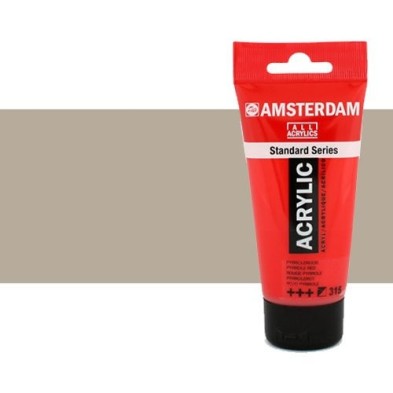 Material Bellas Artes - Pintura - Acrílico Amsterdam color gris cálido (250 ml) | totenart.com