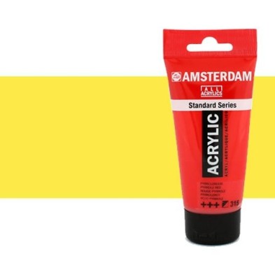 Material Bellas Artes - Pintura - Acrílico Amsterdam color amarillo limón azo (250 ml) | totenart.com