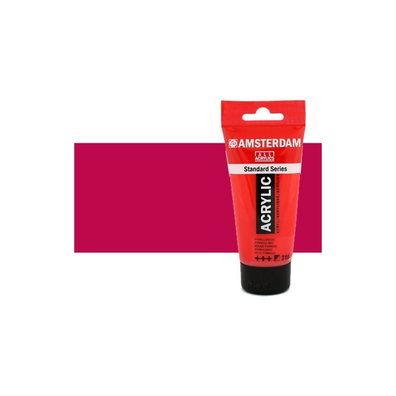 Material Bellas Artes - Pintura - Acrílico Amsterdam color rosa quinacridona (250 ml) | totenart.com