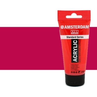 Material Bellas Artes - Pintura - Acrílico Amsterdam color rosa quinacridona (250 ml) | totenart.com