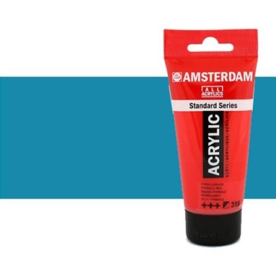 Material Bellas Artes - Pintura - Acrílico Amsterdam color azul real (250 ml) | totenart.com