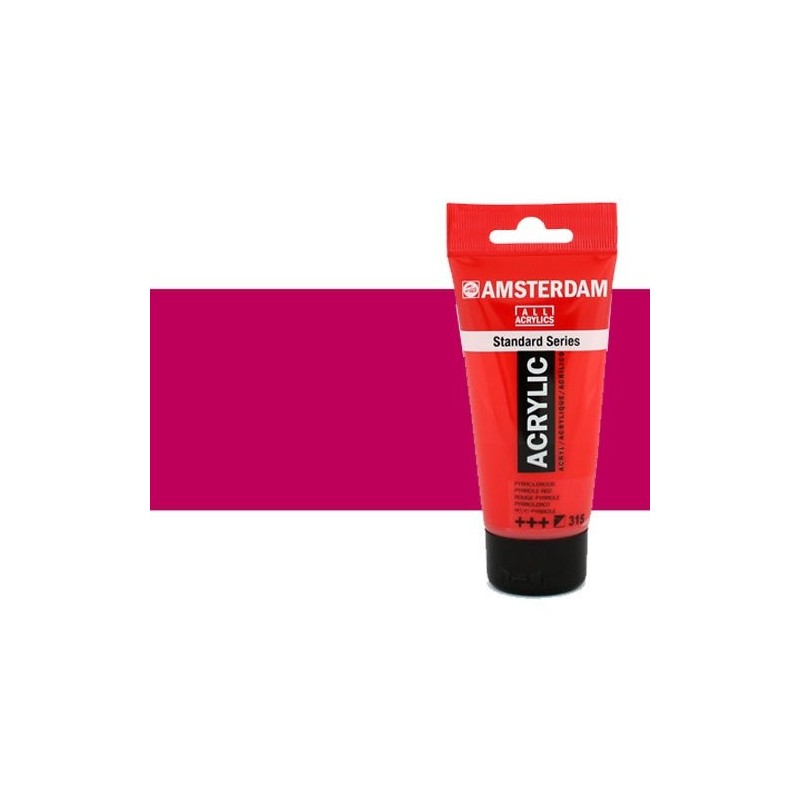 Material Bellas Artes - Pintura - Acrílico Amsterdam color violeta rojo permanente (250 ml) | totenart.com