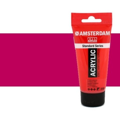 Material Bellas Artes - Pintura - Acrílico Amsterdam color violeta rojo permanente (250 ml) | totenart.com
