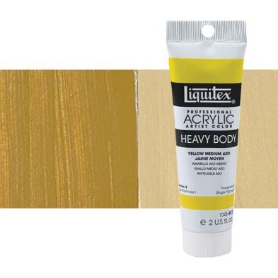 Material Bellas Artes - Pintura - Acrílico Liquitex Heavy Body color amarillo bronce (59 ml) | totenart.com