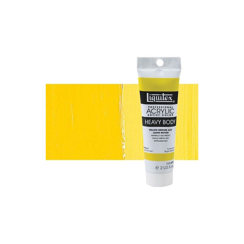 Material Bellas Artes - Pintura - Acrílico Liquitex Heavy Body color amarillo cadmio medio (138 ml) s1a | totenart.com