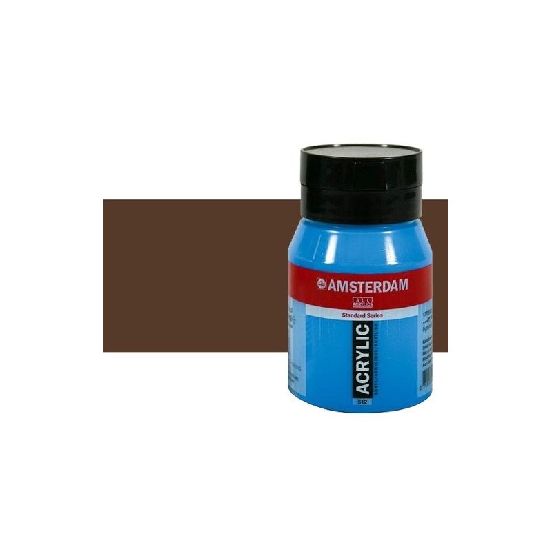 Material Bellas Artes - Pintura - Acrílico Amsterdam color sombra tostada (500 ml) | totenart.com