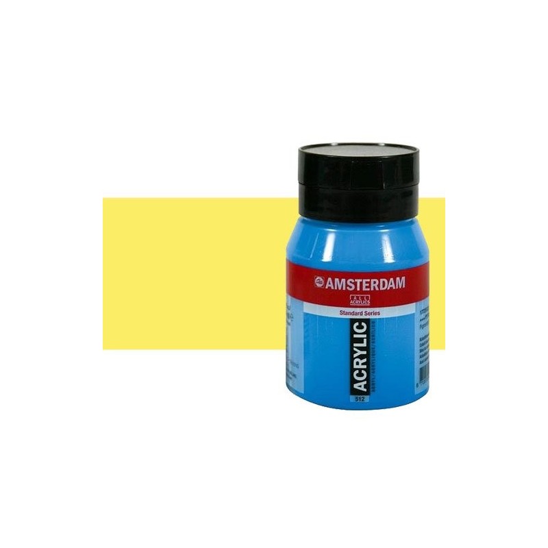 Material Bellas Artes - Pintura - Acrílico Amsterdam color amarillo titanio níquel (500 ml) | totenart.com