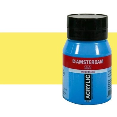 Material Bellas Artes - Pintura - Acrílico Amsterdam color amarillo titanio níquel (500 ml) | totenart.com