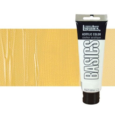 Material Bellas Artes - Pintura - Acrílico Liquitex Basics color amarillo de Nápoles (118 ml) | totenart.com