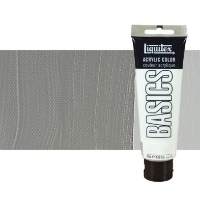 Material Bellas Artes - Pintura - Acrílico Liquitex Basics color gris neutro (118 ml) | totenart.com