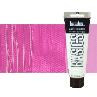 Material Bellas Artes - Pintura - Acrílico Liquitex Basics color magenta medio (118 ml) | totenart.com