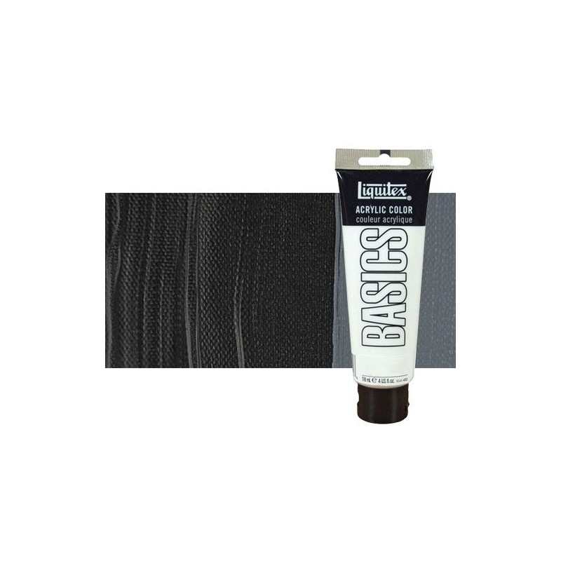 Material Bellas Artes - Pintura - Acrílico Liquitex Basics color negro de Marte (118 ml) | totenart.com