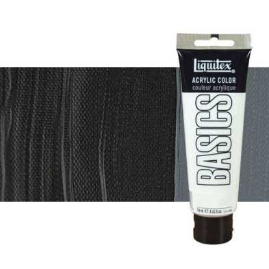 Material Bellas Artes - Pintura - Acrílico Liquitex Basics color negro de Marte (118 ml) | totenart.com