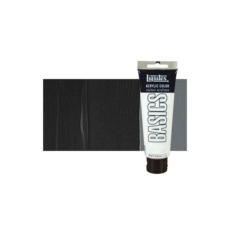 Material Bellas Artes - Pintura - Acrílico Liquitex Basics color negro marfil (118 ml) | totenart.com