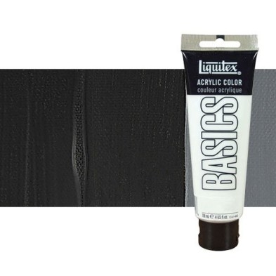 Material Bellas Artes - Pintura - Acrílico Liquitex Basics color negro marfil (118 ml) | totenart.com