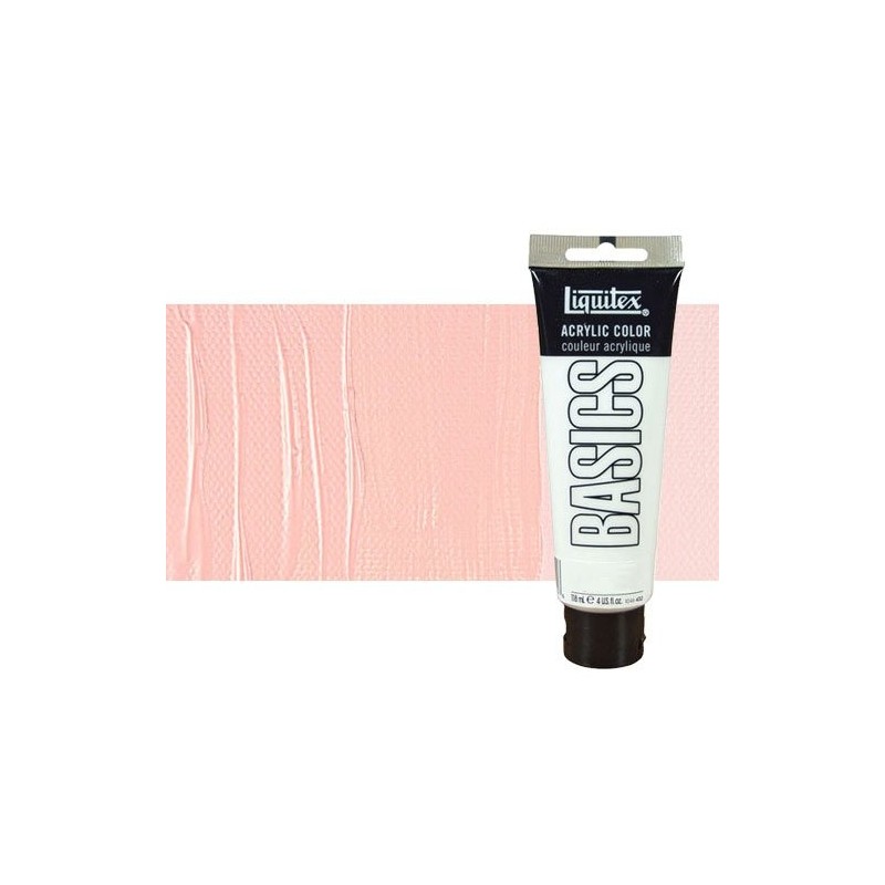 Material Bellas Artes - Pintura - Acrílico Liquitex Basics color rosa retrato (118 ml) | totenart.com