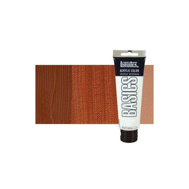 Material Bellas Artes - Pintura - Acrílico Liquitex Basics color tierra siena tostada (118 ml) | totenart.com