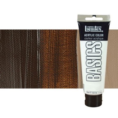Material Bellas Artes - Pintura - Acrílico Liquitex Basics color tierra sombra tostada (118 ml) | totenart.com